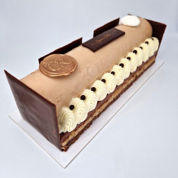 Bûche 3 chocolats - Christophe Rhedon