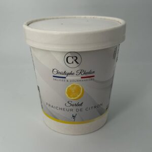 Sorbet Artisanal Citron - Christophe Rhedon